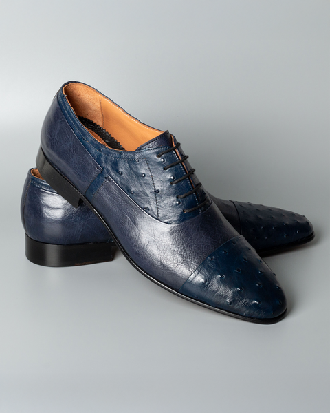 Adem · richelieu · bleu marine (autruche)
