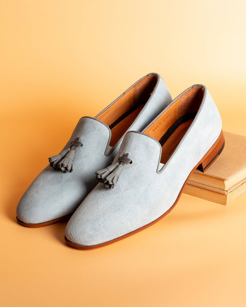 Hekla · mocassin · bleu