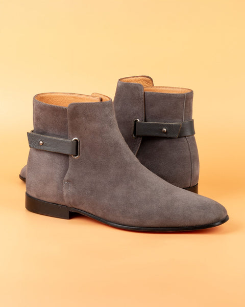 Koussi · bottine · gris