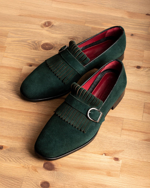 Neblina · chaussure à boucle · vert