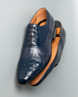 Adem · richelieu · bleu marine (autruche)