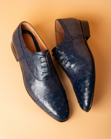 Adem · richelieu · bleu marine (autruche)
