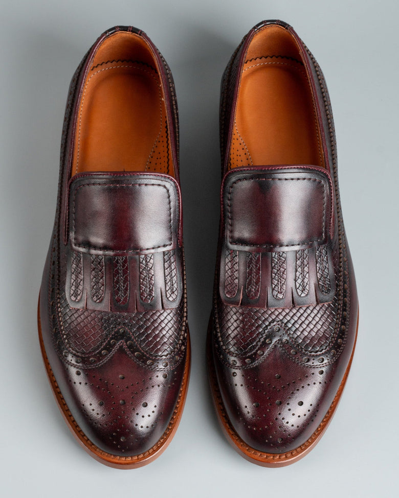 Athos · loafer · bordeaux