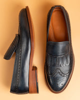 Athos · mocassin · bleu marine