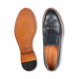 Athos · mocassin · bleu marine
