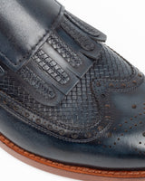 Athos · mocassin · bleu marine