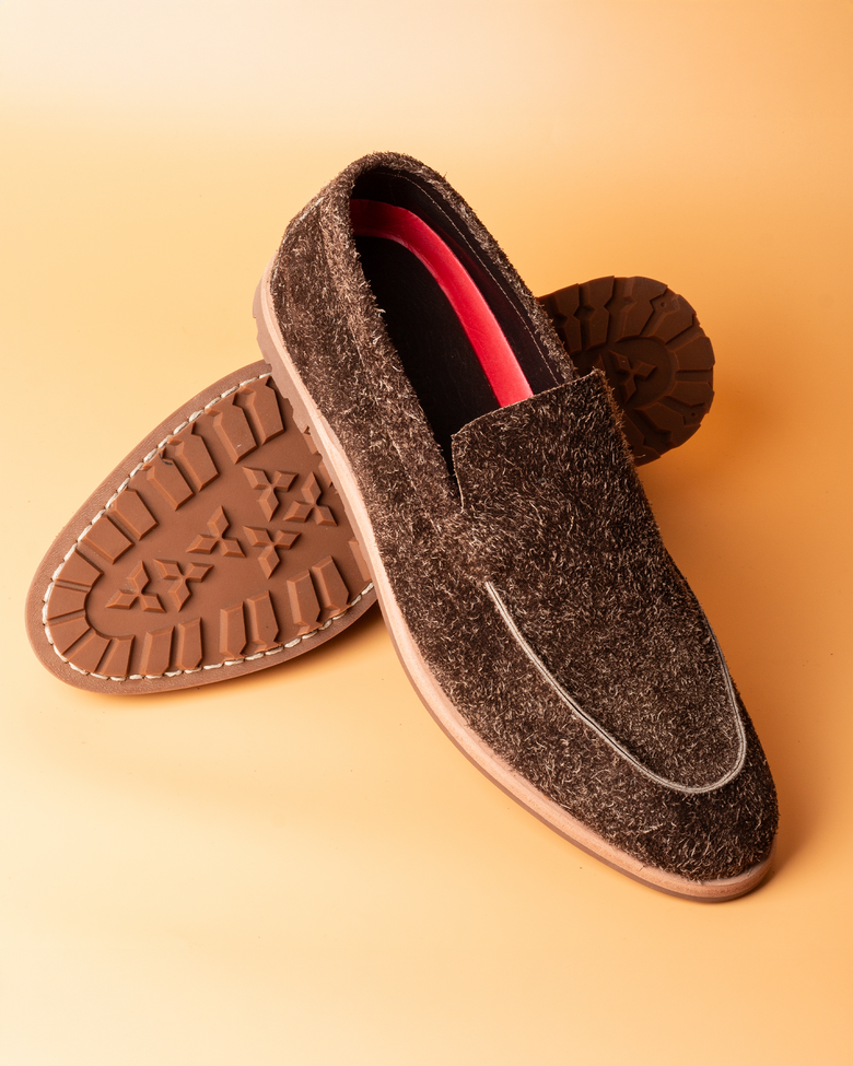 Bamba · mocassin · marron