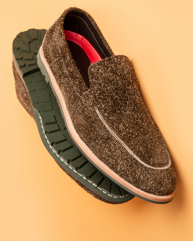 Bamba · mocassin · vert