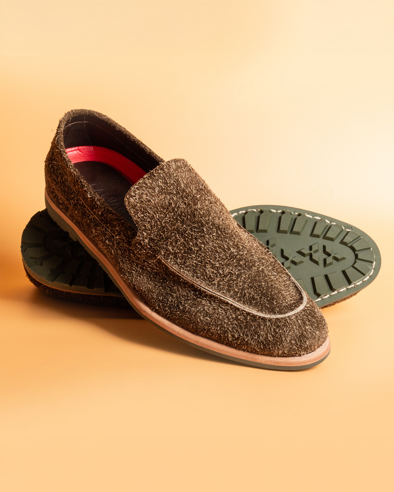 Bamba · mocassin · vert