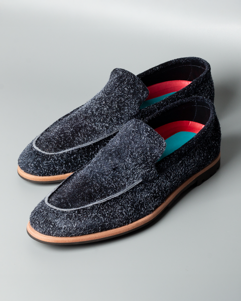 Bamba · mocassin · bleu marine