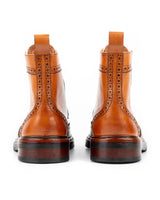 Broad · bottine · cognac