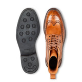 Broad · bottine · cognac