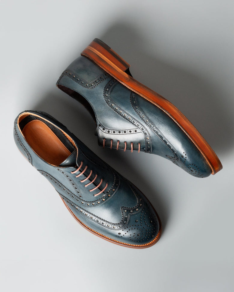 Brocken · richelieu · bleu marine