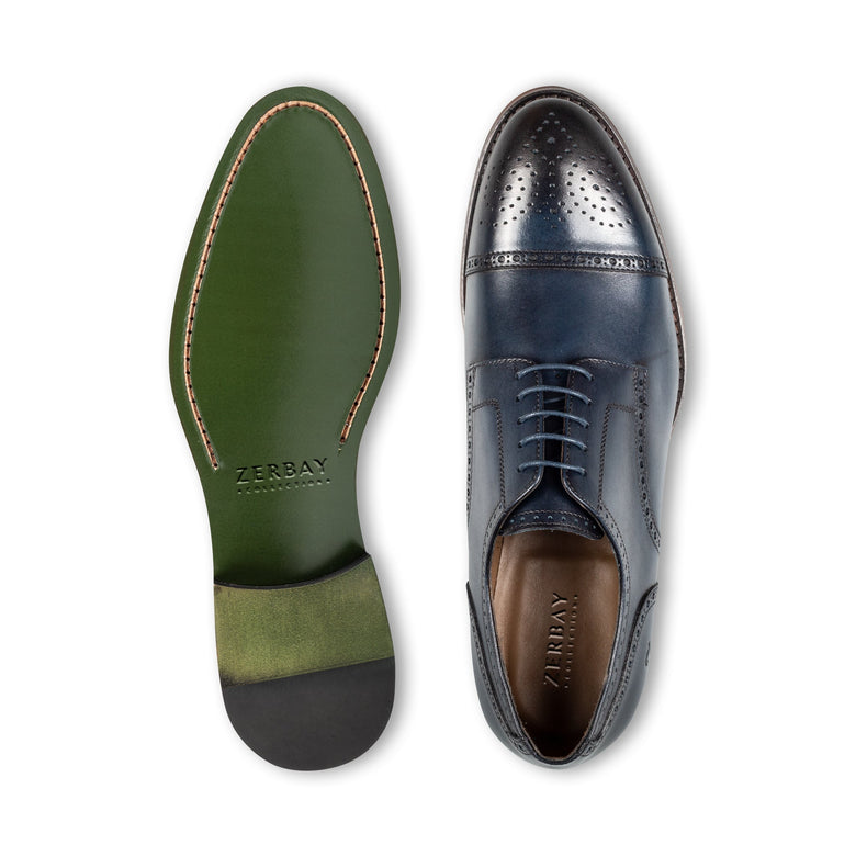 Chelia · derby · bleu marine
