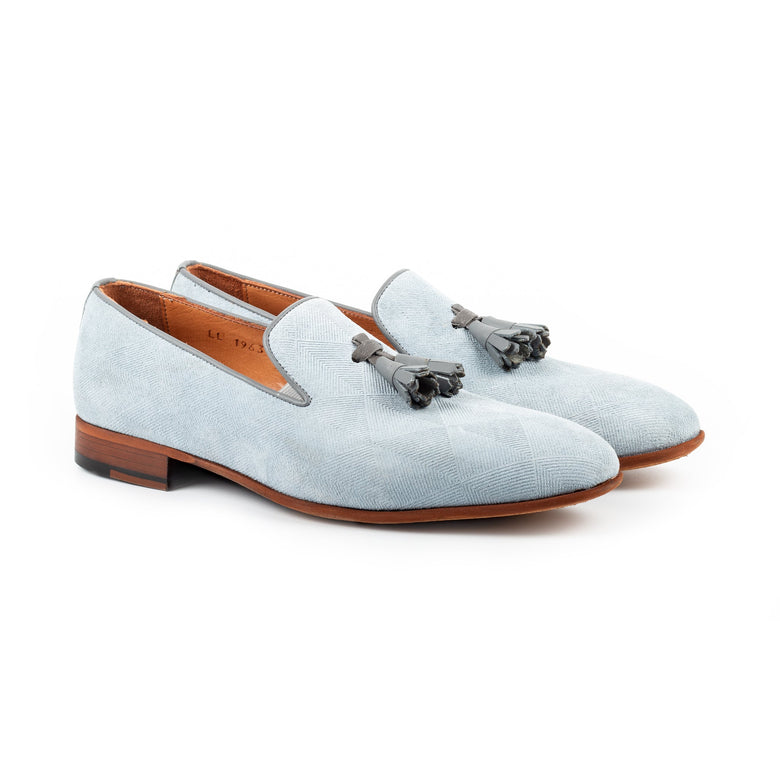 Hekla · mocassin · bleu