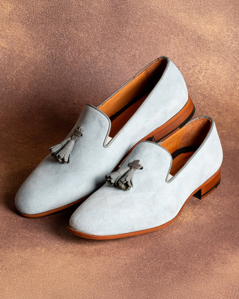 Hekla · mocassin · bleu