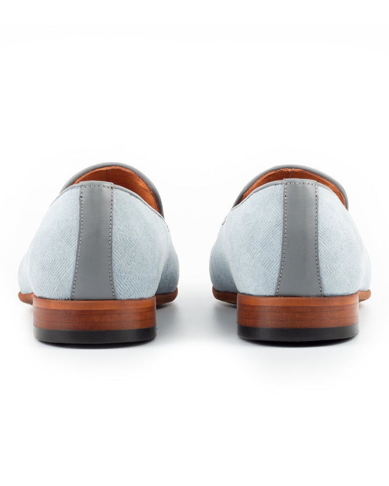 Hekla · mocassin · bleu