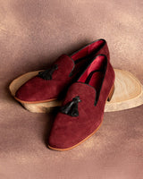 Hekla · mocassin · bordeaux