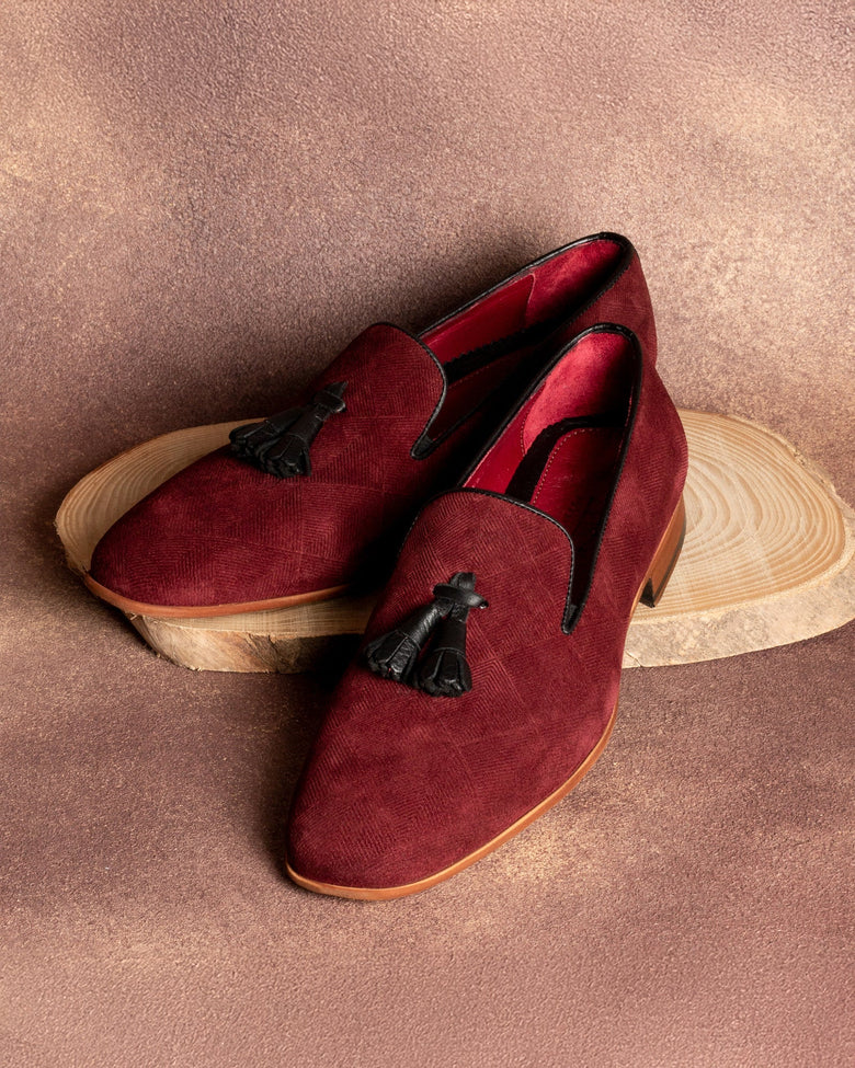 Hekla · mocassin · bordeaux
