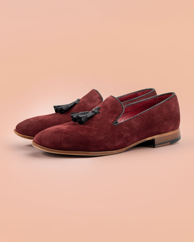 Hekla · mocassin · bordeaux