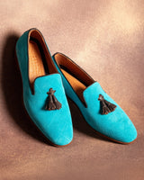 Hekla · mocassin · turquoise