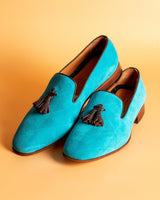 Hekla · mocassin · turquoise