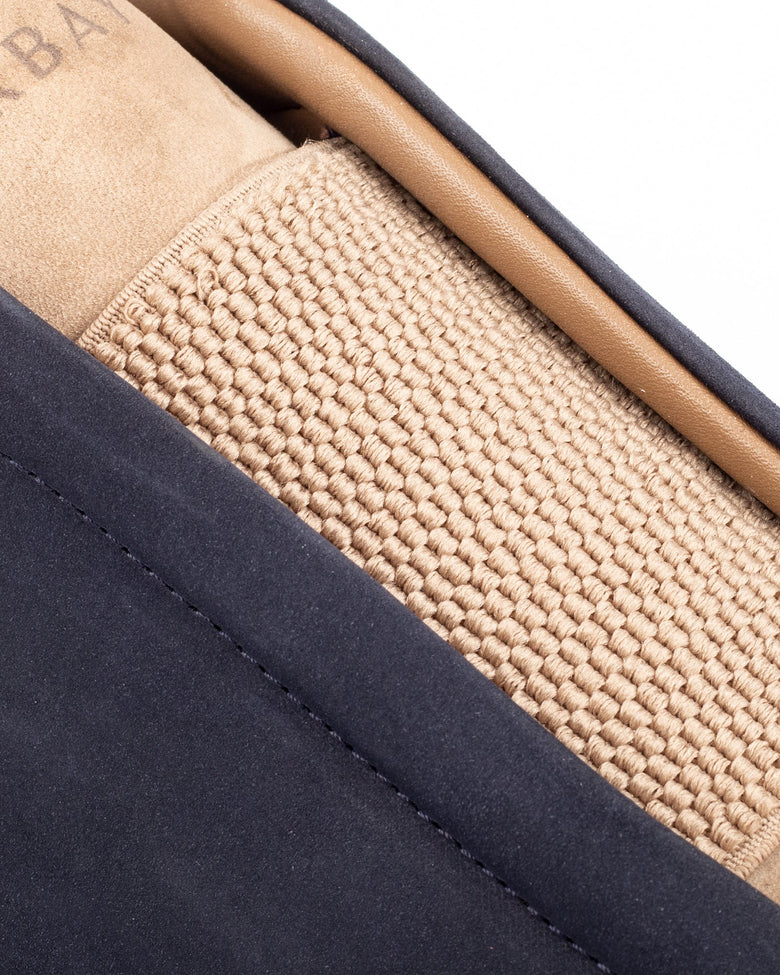 Kamet · zapato casual · azul marino y crema