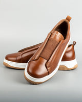 Kamet · zapato casual · coñac