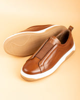 Kamet · zapato casual · coñac
