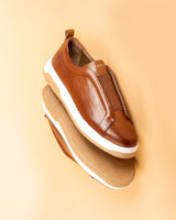 Kamet · zapato casual · coñac
