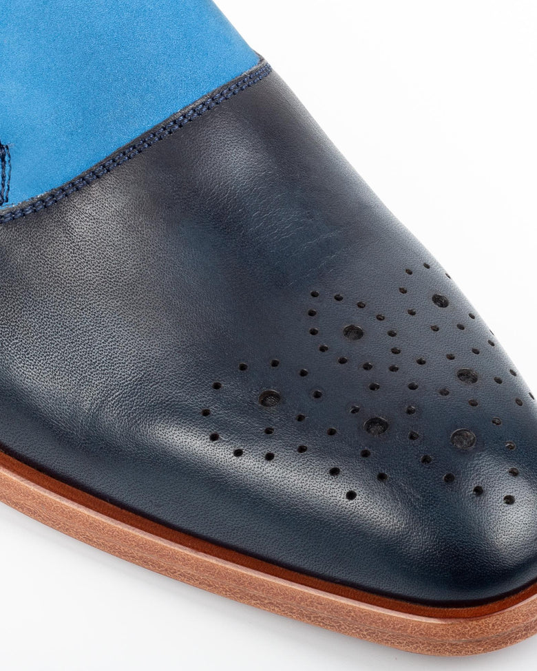 Kangto · scarpa con fibbia · blu navy