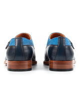 Kangto · scarpa con fibbia · blu navy