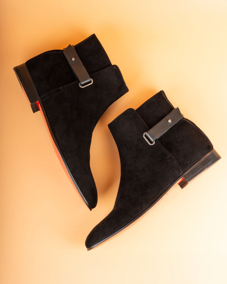 Koussi · bottine · noir