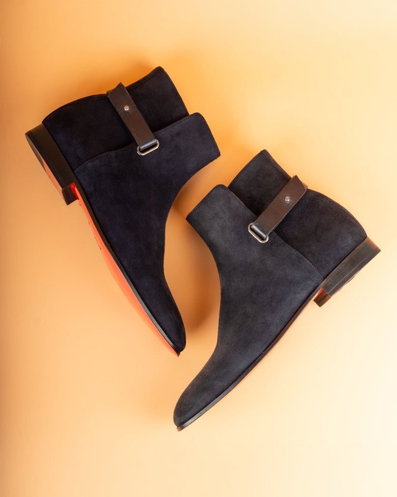 Koussi · stivaletto · blu navy