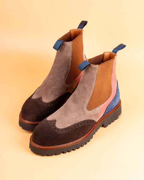 Logan · bottine · multicolore