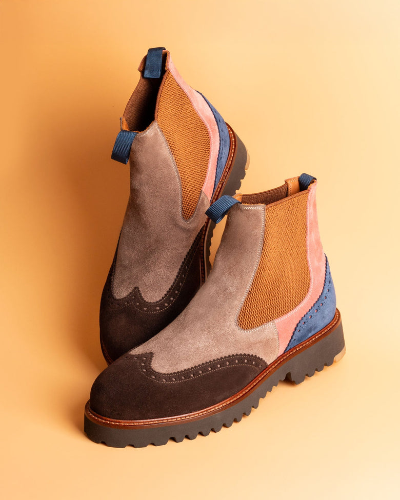 Logan · bottine · multicolore