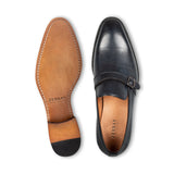 Lucania · zapato de hebilla · azul marino