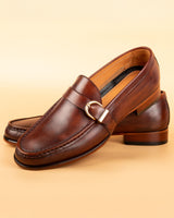 Massif · zapato de hebilla · marrón