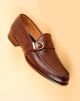 Massif · zapato de hebilla · marrón