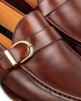 Massif · zapato de hebilla · marrón