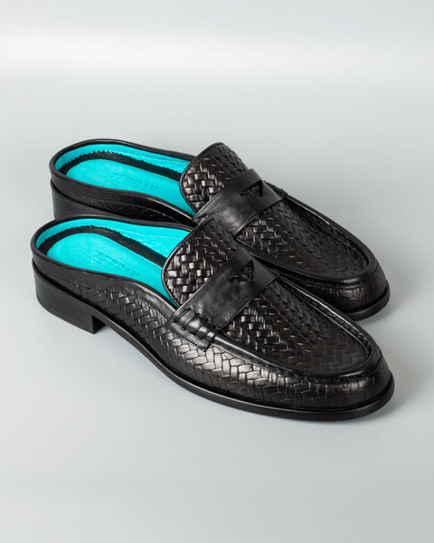 Mawenzi · sandale · noir gaufré
