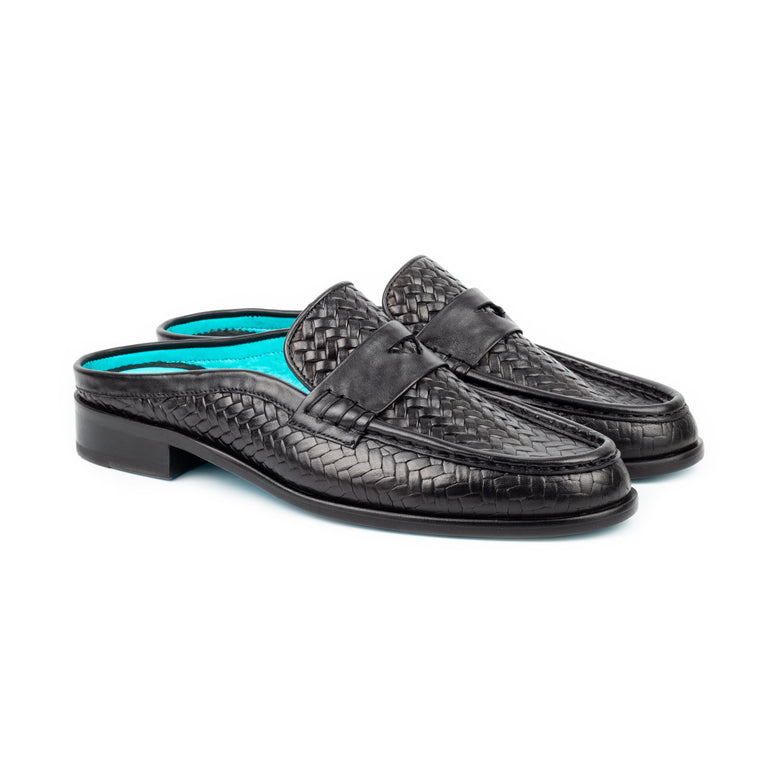 Mawenzi · sandale · noir gaufré