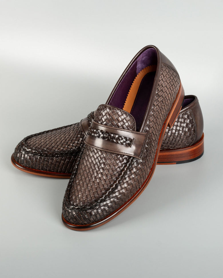 Mikeno · mocassin · gris