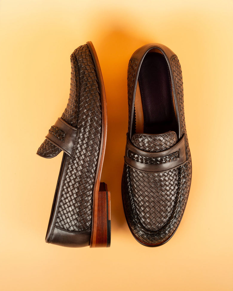 Mikeno · mocassin · gris
