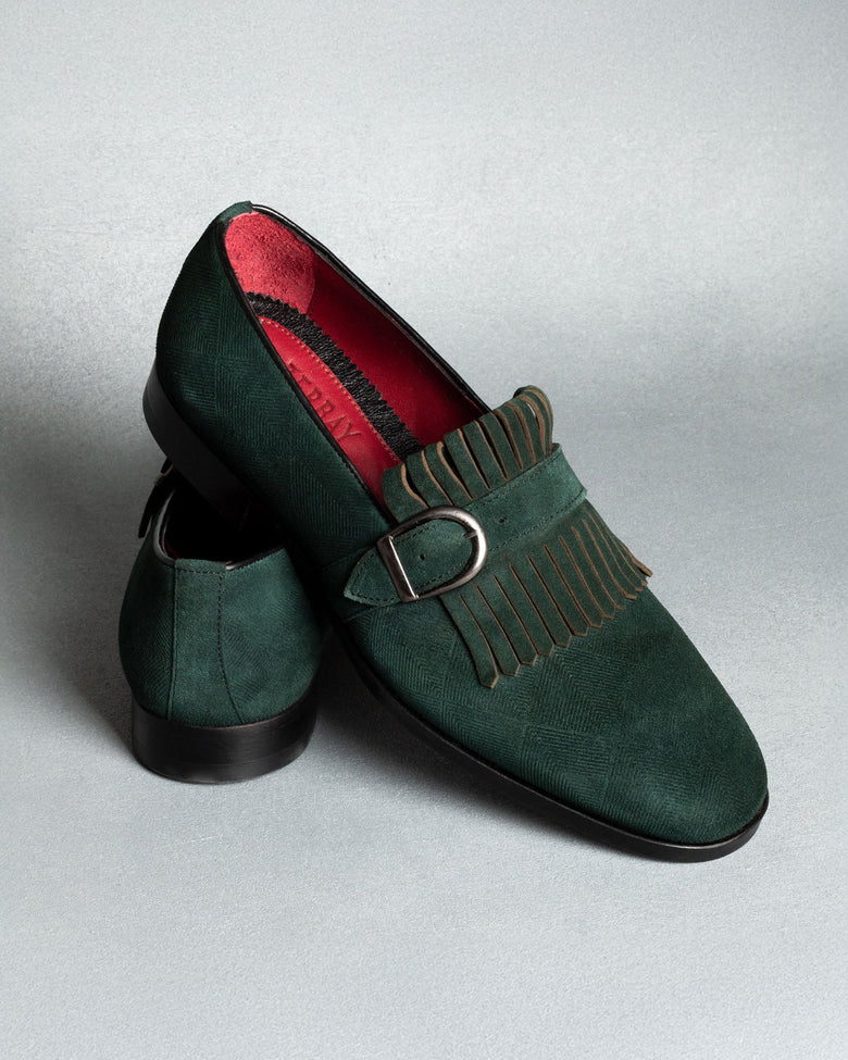 Neblina · chaussure à boucle · vert