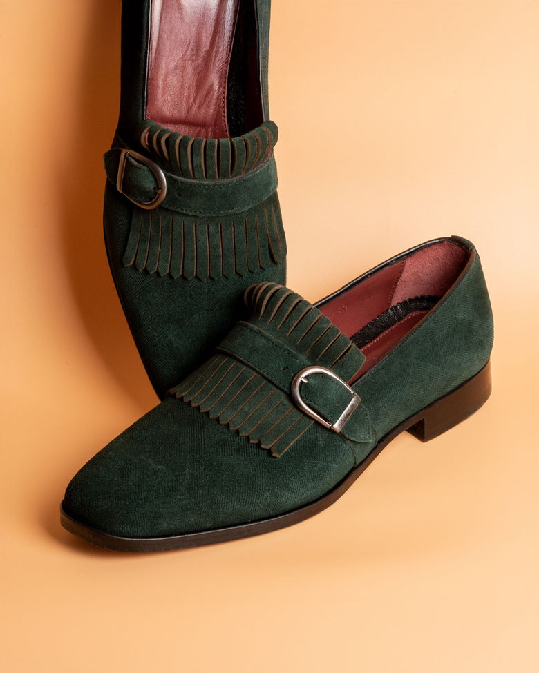 Neblina · chaussure à boucle · vert