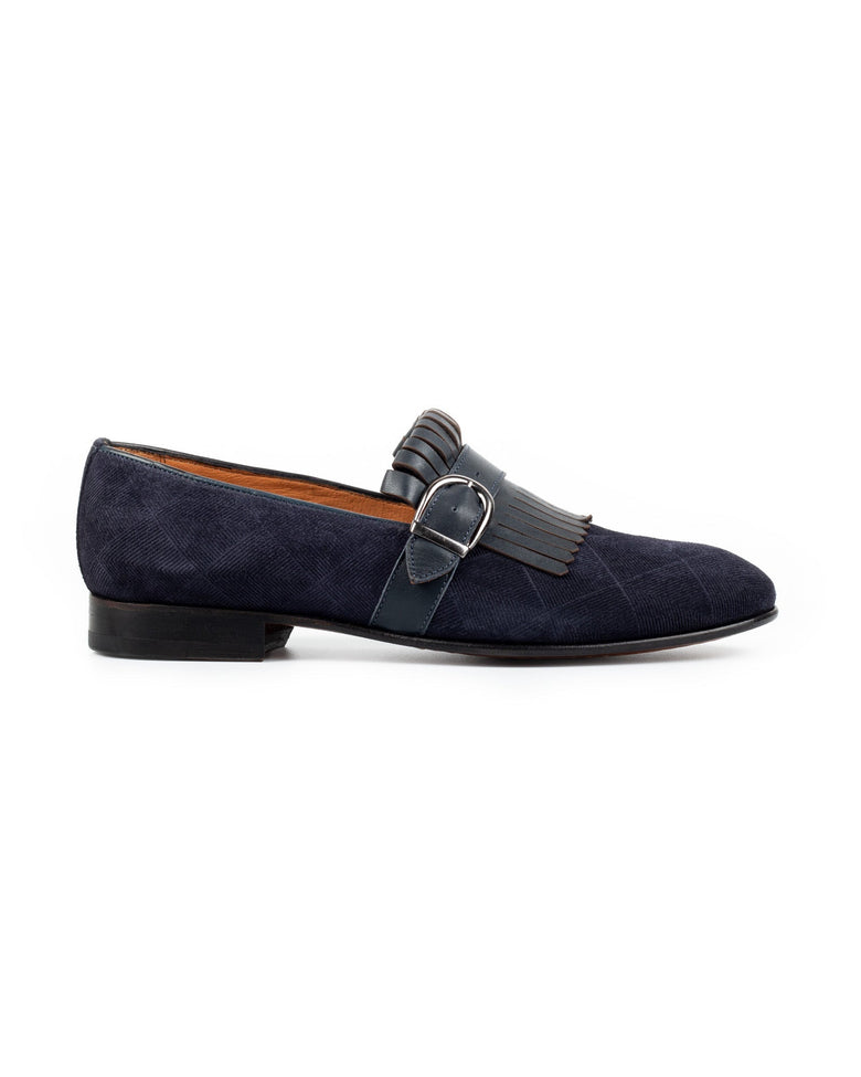 Neblina · chaussure à boucle · bleu marine