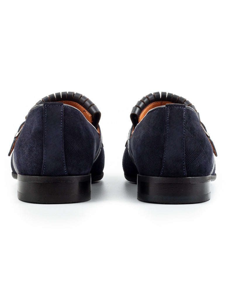 Neblina · chaussure à boucle · bleu marine