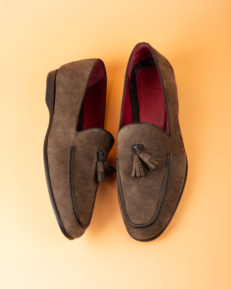 Nevis · loafer · taupe