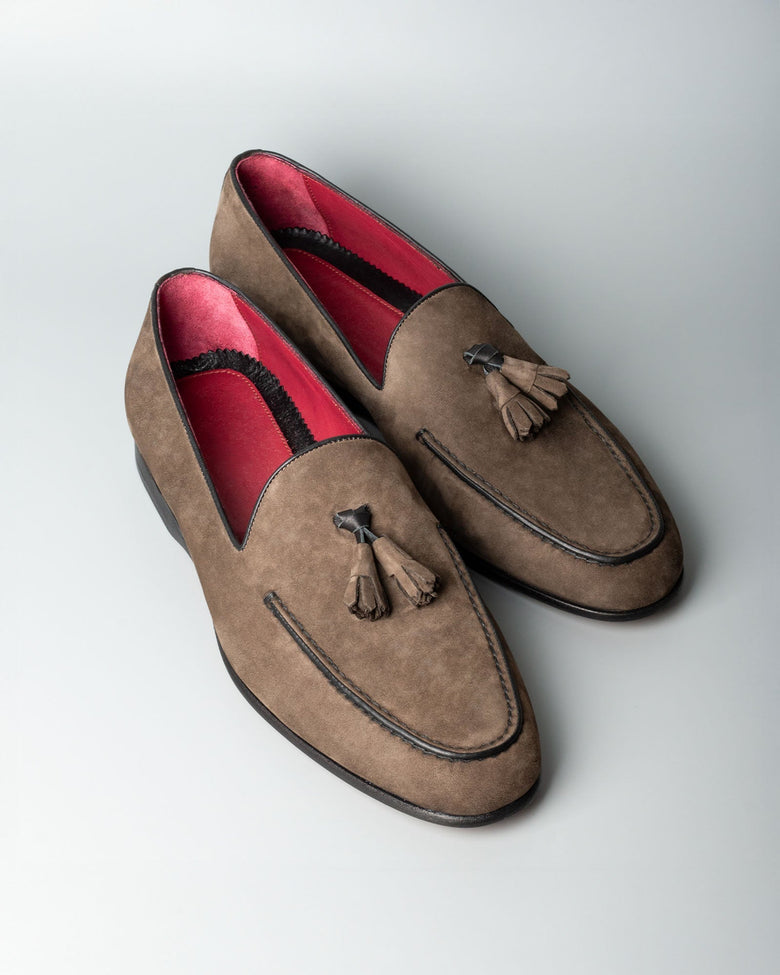 Nevis · loafer · taupe